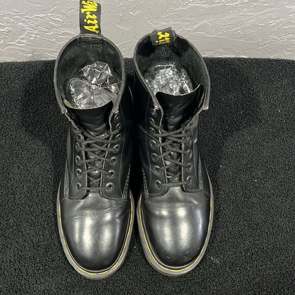 🔥 Dr. Martens Doc Martens Vintage 8-Eye Boots Mens Sz 9-9.5 Made in England -EU - Picture 5 of 13